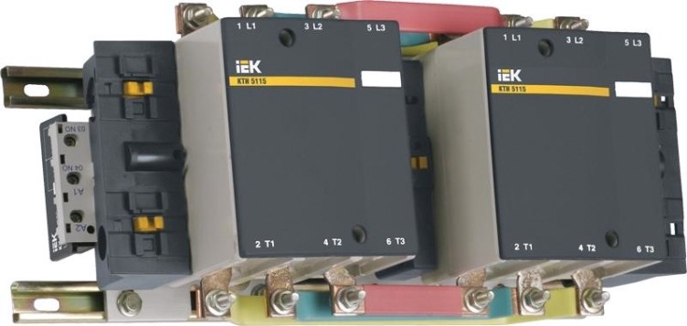 Контактор IEK КТИ-51153 реверс 115А 230В/АС3 [KKT53-115-230-10]