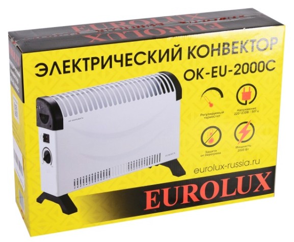 Конвектор EUROLUX ОК-EU-2000C [67/4/30]