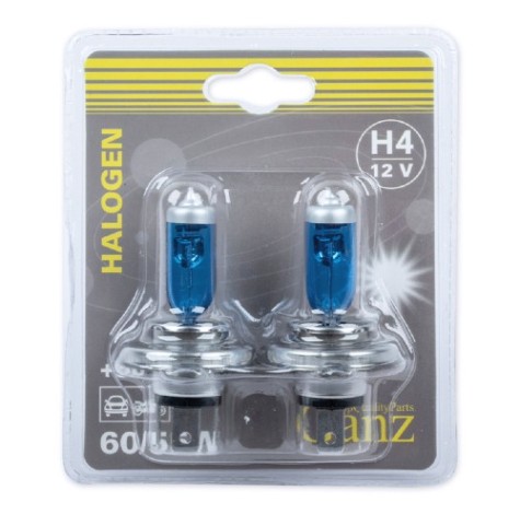 Лампа GANZ GIP06053 12V H4 60/55W +50% P43t 5000k 2 шт.