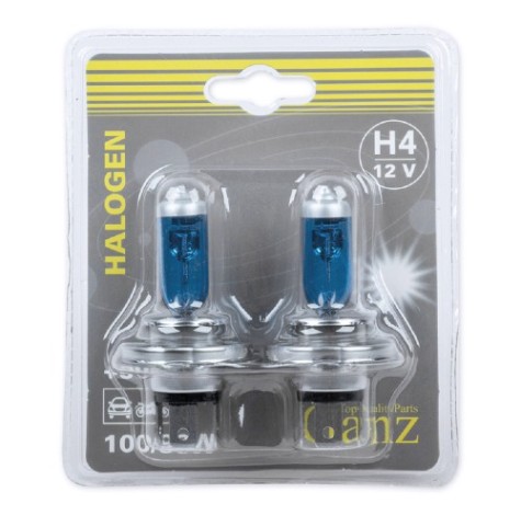 Лампа GANZ GIP06054 12V H4 100/90W +50% P43t 5000k 2 шт.