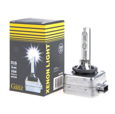 Лампа GANZ GIP06082 ксеноновая D1S 12V 35W PK32d-2 6000K