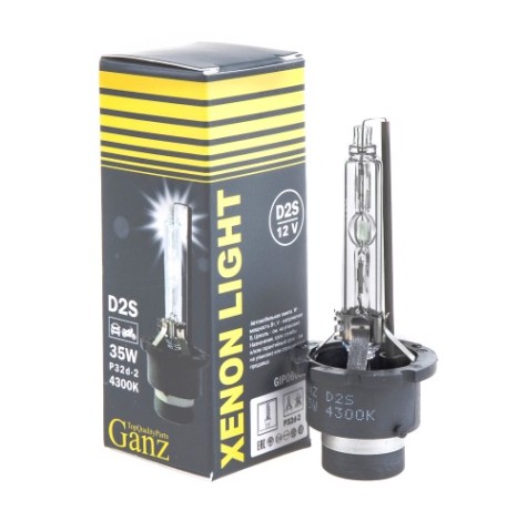Лампа GANZ GIP06085 ксеноновая D2S 12V 35W P32d-2 4300K