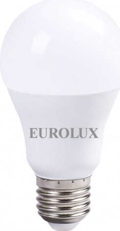 Лампа светодиодная EUROLUX A60 15W 4000К E27 [76/2/20]