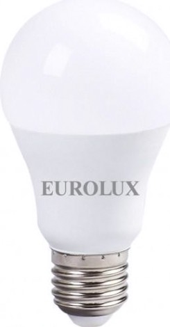 Лампа светодиодная EUROLUX LL-E-A80-25W-230-4K-E27 [76/2/76]