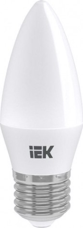 Лампа светодиодная IEK C35 7вт 3000к Е14 свеча (уп.3шт) [LLE-C35-07-230-30-E14-3]
