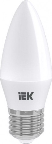 Лампа светодиодная IEK C35 7вт 4000к Е14 свеча (уп.3шт) [LLE-C35-07-230-40-E14-3]