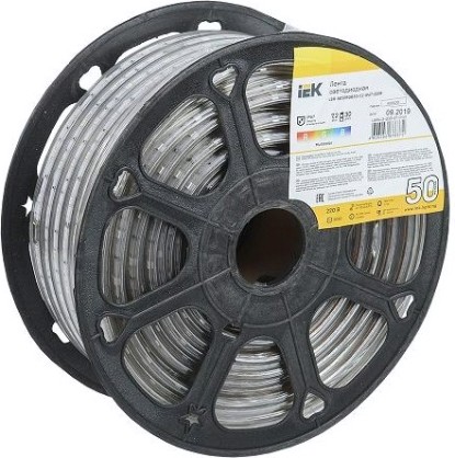 Лента светодиодная IEK LSR-5050RGB30 7,2-IP67-220В (50 м) Многоцветный [LSR4-3-030-67-0-50]