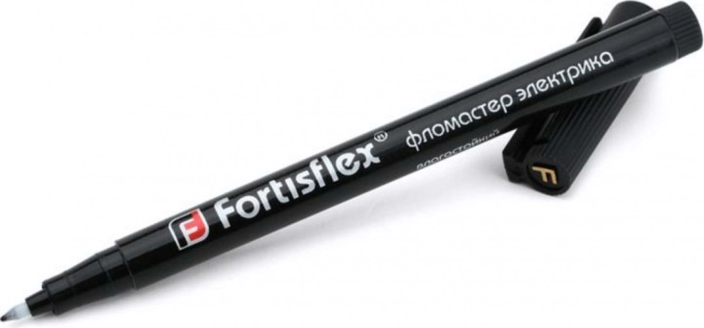 Маркер FORTISFLEX ФМ-0.75 фломастер электрика (черн.) [83406]