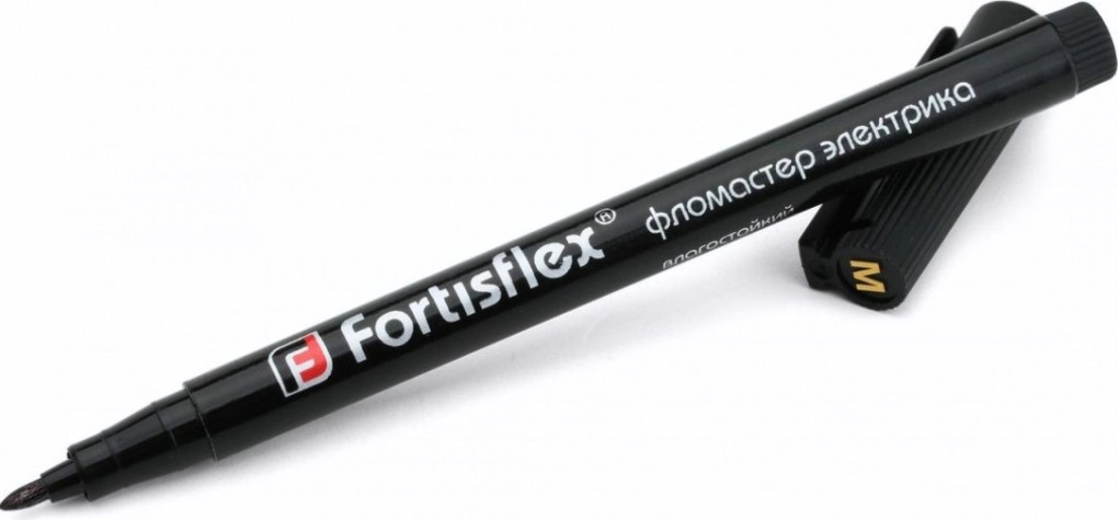 Маркер FORTISFLEX ФМ-1.0 фломастер электрика (черн.) [83403]