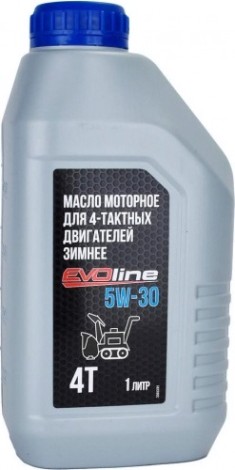Масло для 4-тактных двигателей Evoline SAE 5W30 1 л синтетическое [4TSN10EVO/01]