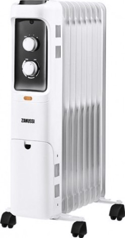 Обогреватель масляный ZANUSSI ZOH/LT-09W 2000W радиатор loft (9 секций) [НС-1132833]