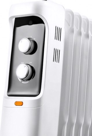 Обогреватель масляный ZANUSSI ZOH/LT-09W 2000W радиатор loft (9 секций) [НС-1132833]