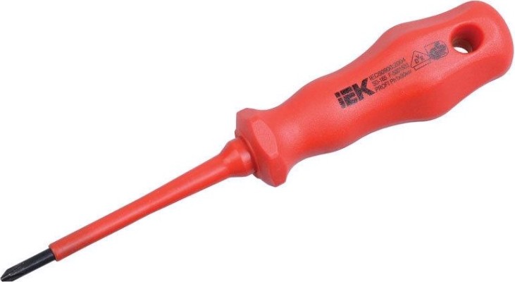 Отвертка крестовая IEK Profi Ph2х100мм 1000в [TSC-3PH-2100]