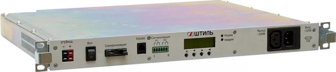 Преобразователь напряжения ШТИЛЬ PS48/1500 (STS) с байпасом (Инвертор) Преобразователь напряжения ШТИЛЬ PS48/1500 (STS) с байпасом (Инвертор)