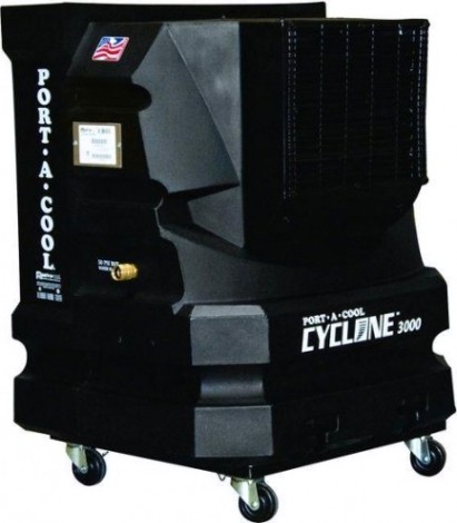 Промышленный испарительный охладитель PORT-A-COOL Cyclone 3000 (черный) PACCYC01-22050 [PACCYC01-22050]
