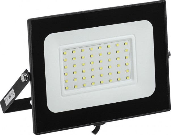 Прожектор IEK СДО 06-50 IP65 6500K черный [LPDO601-50-65-K02]