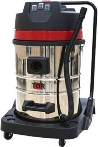Пылесос сетевой Tor Clean WL70-70L3B INOX с сливным шлангом