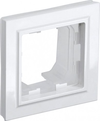 Рамка IEK RITE РУ-1 1-м ip44 белая [BR-M12-44-K01]