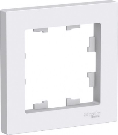 Рамка Systeme Electric AtlasDesign 1-м белая ATN000101 [ATN000101]