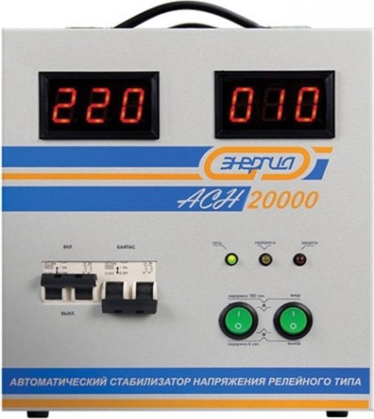 Стабилизатор напряжения однофазный ЭНЕРГИЯ АСН20000 [Е0101-0095]