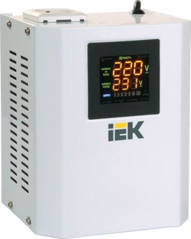 Стабилизатор напряжения однофазный IEK Boiler 0.5 кВА [IVS24-1-00500]