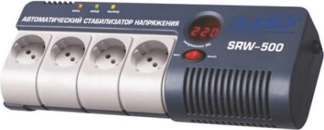 Стабилизатор напряжения однофазный RUCELF SRW- 500-D [SRW-500-D]