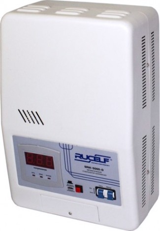Стабилизатор напряжения однофазный RUCELF SRW- 5000-D [SRW-5000-D]
