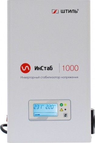 Стабилизатор напряжения однофазный ШТИЛЬ ИнСтаб IS 1000 (инверторный) [IS1000 (220-230В)]