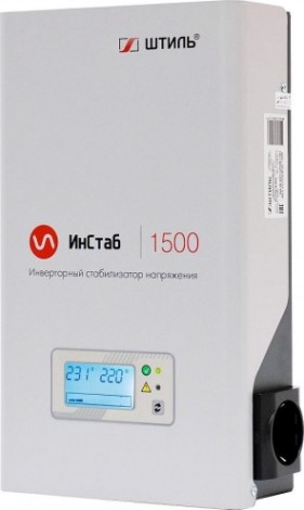 Стабилизатор напряжения однофазный ШТИЛЬ ИнСтаб IS 1500 (инверторный) [IS1500 (220-230В)]
