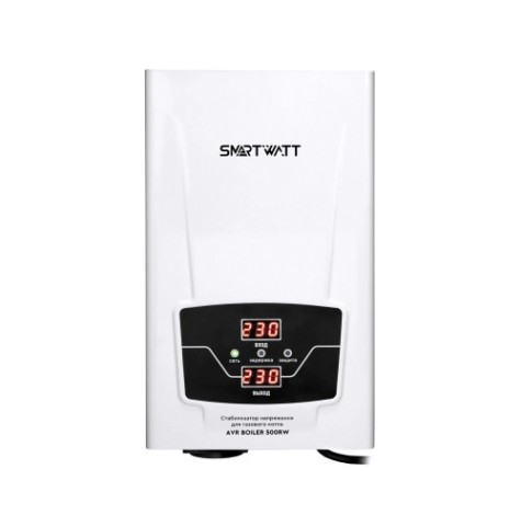 Стабилизатор напряжения однофазный SMARTWATT AVR BOILER 500RW для газового котла [AVR BOILER 500RW]
