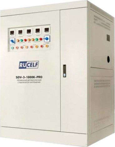 Стабилизатор напряжения трехфазный RUCELF SDV-3-1000K-PRO