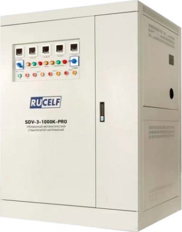 Стабилизатор напряжения трехфазный RUCELF SDV-3-1200K-PRO