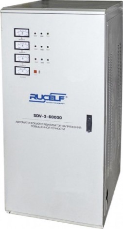 Стабилизатор напряжения трехфазный RUCELF SDV-3-60000