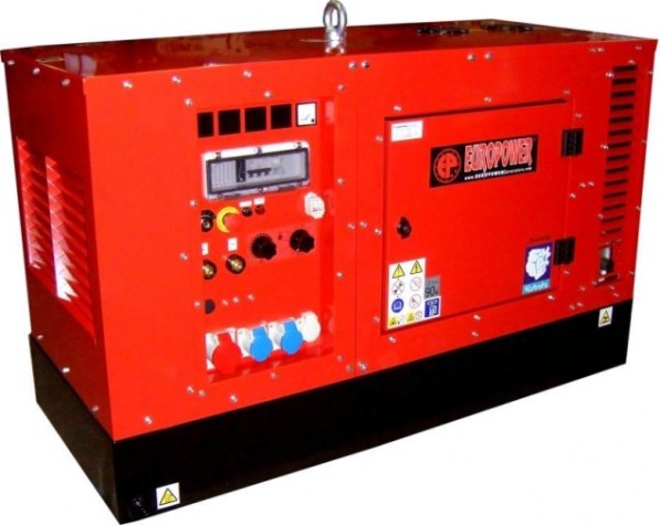 Сварочный генератор EUROPOWER EPS 400 DXE DC дизельный в кожухе [951014005]
