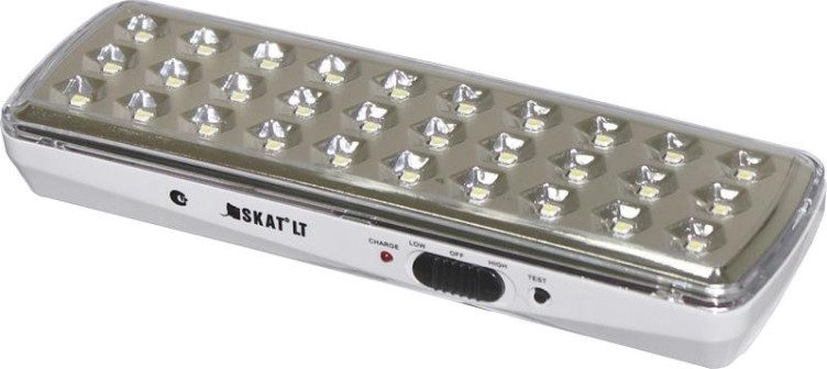 Светильник аварийный SKAT LT-301200-LED-Li-Ion освещения,30 светодиодов,1200мач [2452]
