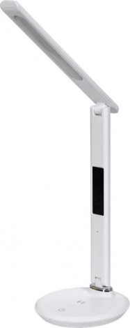 Светильник настольный IEK 2011 светодиодный 7вт qi-заряд usb-выход белый [LDNL0-2011-1-QI-7-K01]