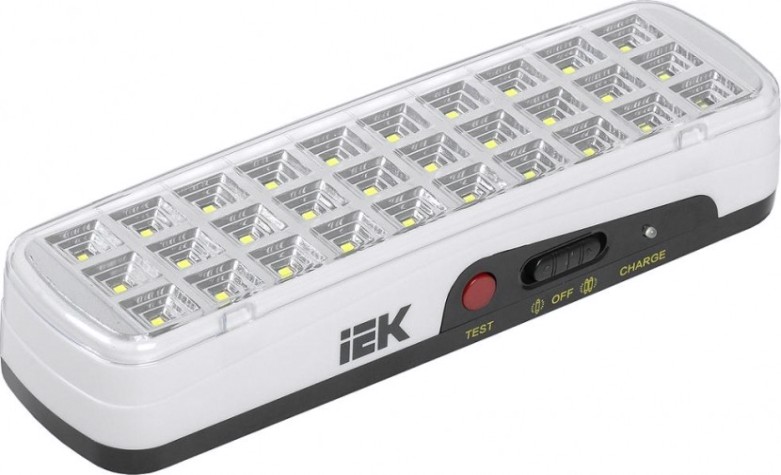 Светильник светодиодный аккумуляторный IEK ДБА 3926 3-5ч 3Вт [LDBA0-3926-30-K01]