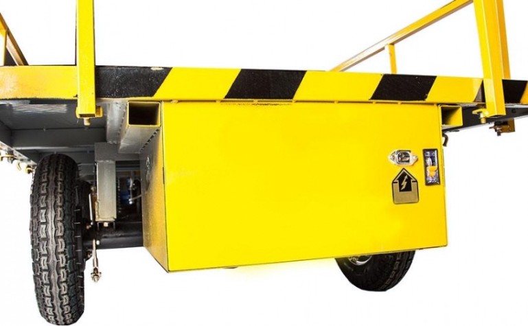 Тележка платформенная RUTRIKE СКЛАД 2000 аккумуляторная [21705]