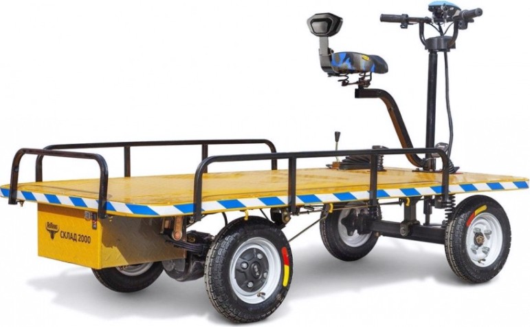 Тележка платформенная RUTRIKE СКЛАД 2000 аккумуляторная [21705]