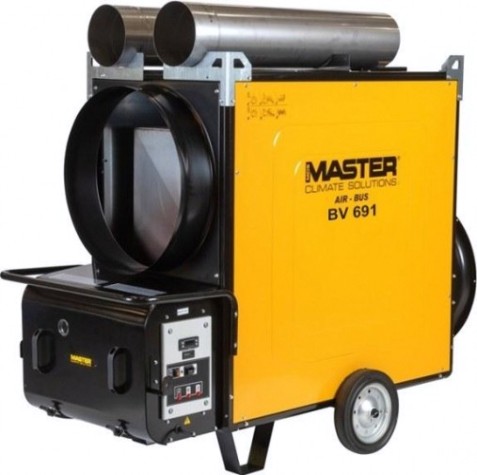 Тепловая пушка на дизтопливе непрямого нагрева MASTER BV-691F S 4013.033 [BV 691 230В осевой вентилятор]