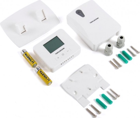 Термостат комнатный TEPLOCOM TS-2AA/3A-RF [914]
