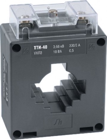 Трансформатор тока IEK ТТИ-40 600/5А [ITT30-2-05-0600]