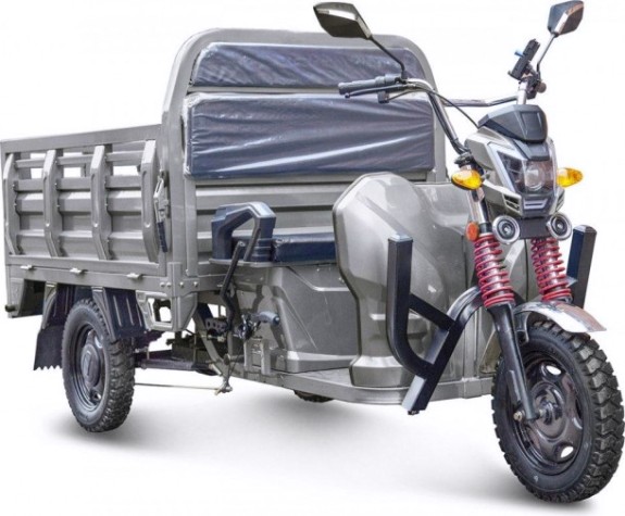 Трицикл грузовой RUTRIKE Антей У 1500 60V1000W Серый 2055 [021343-2055]