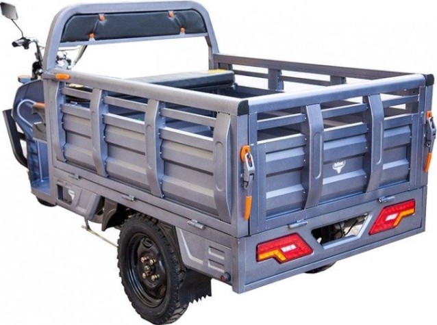Трицикл грузовой RUTRIKE Антей У 1500 60V1000W Серый 2055 [021343-2055]