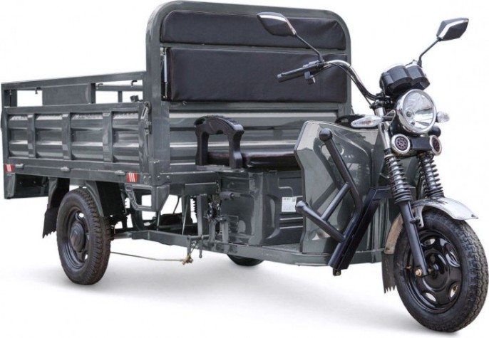 Трицикл грузовой RUTRIKE D4 NEXT 1800 60V1500W Серый 2374 [022761-2374]