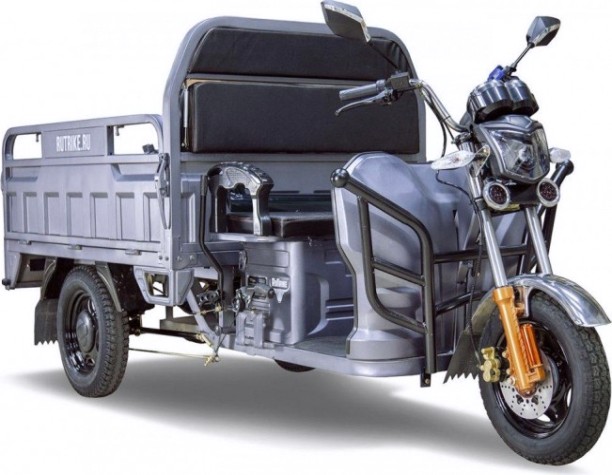 Трицикл грузовой RUTRIKE Гибрид 1500 60V1000W Серый 2053 [021345-2053]