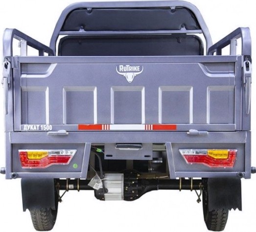 Трицикл грузовой RUTRIKE Гибрид 1500 60V1000W Серый 2053 [021345-2053]