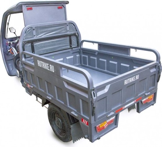 Трицикл грузовой RUTRIKE Глобус 1500 60V/1000W Серый 2574 [023370-2574]