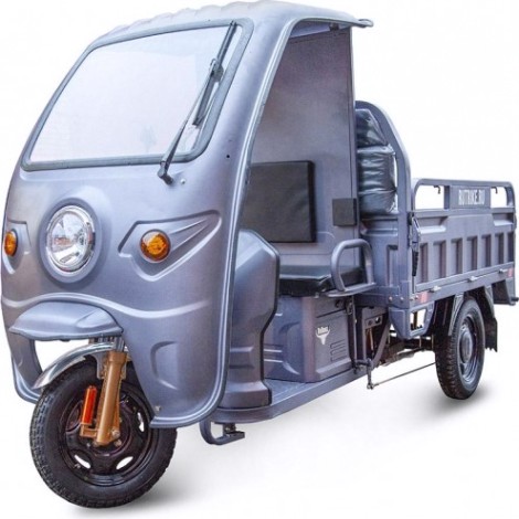 Трицикл грузовой RUTRIKE Глобус 1500 60V/1000W Серый 2574 [023370-2574]