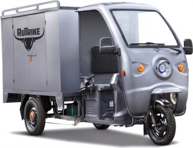 Трицикл грузовой RUTRIKE КАРГО 1800 60V1000W Зеленый 2118 [022100-2118]